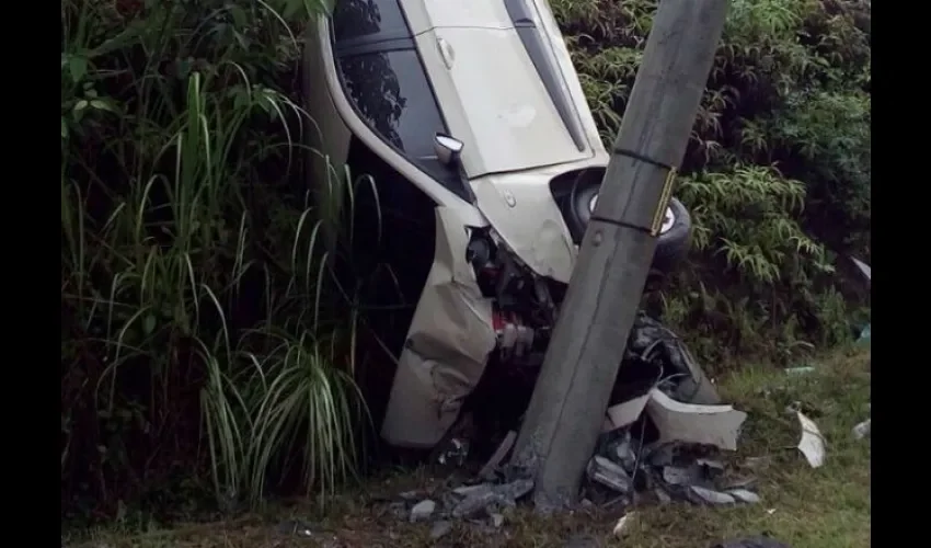 Accidente en Colón 