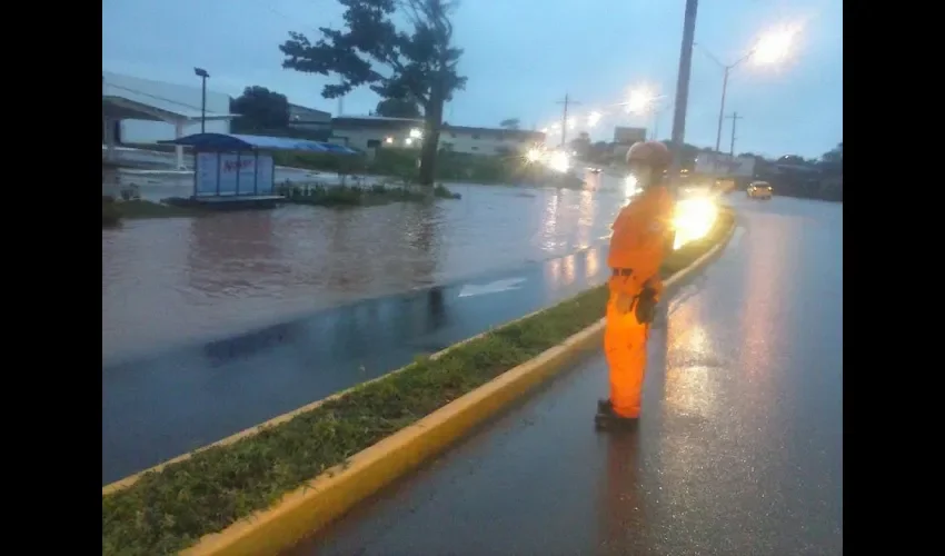 Lluvia en Chitré