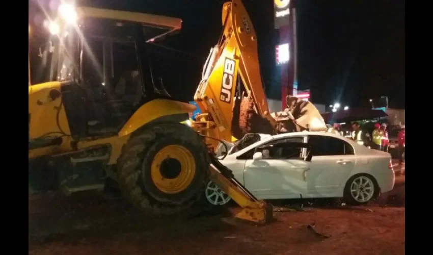 Accidente en La Pesa  