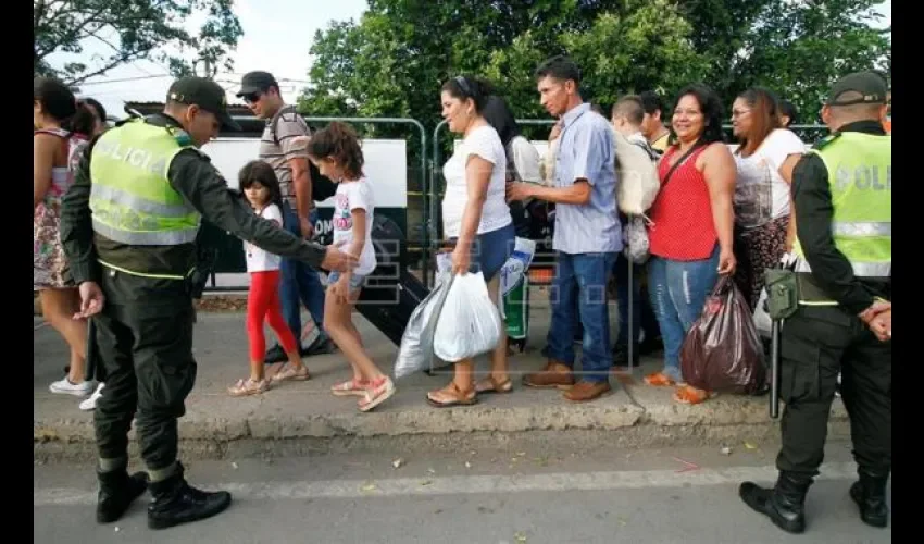 Frontera entre Venezuela y Colombia