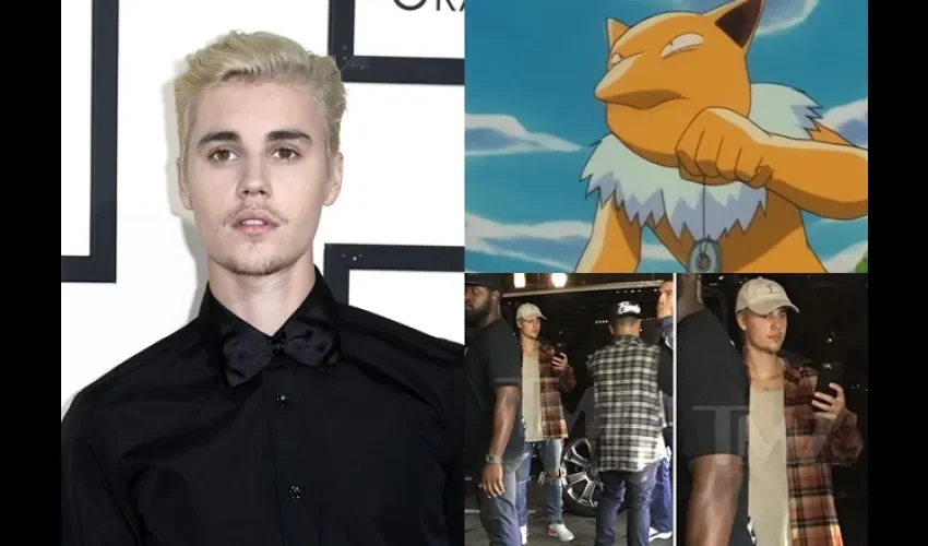 Archivo EFE/ Redes/ TMZ Justin Bieber Pokemon Go