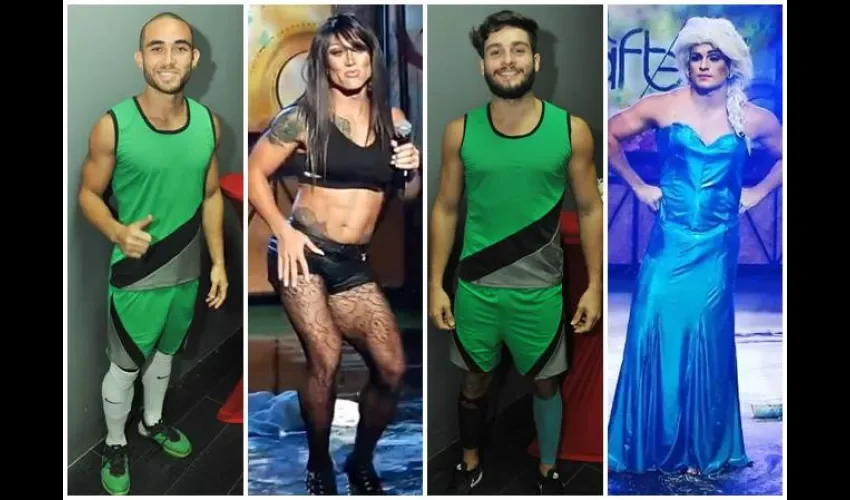 Calle 7 se visten de mujer