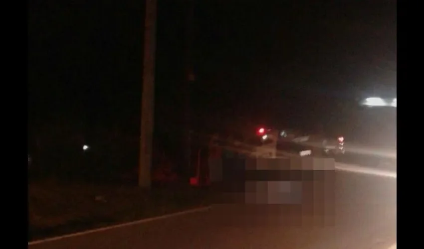 Hombre fue atropellado en Chiriquí