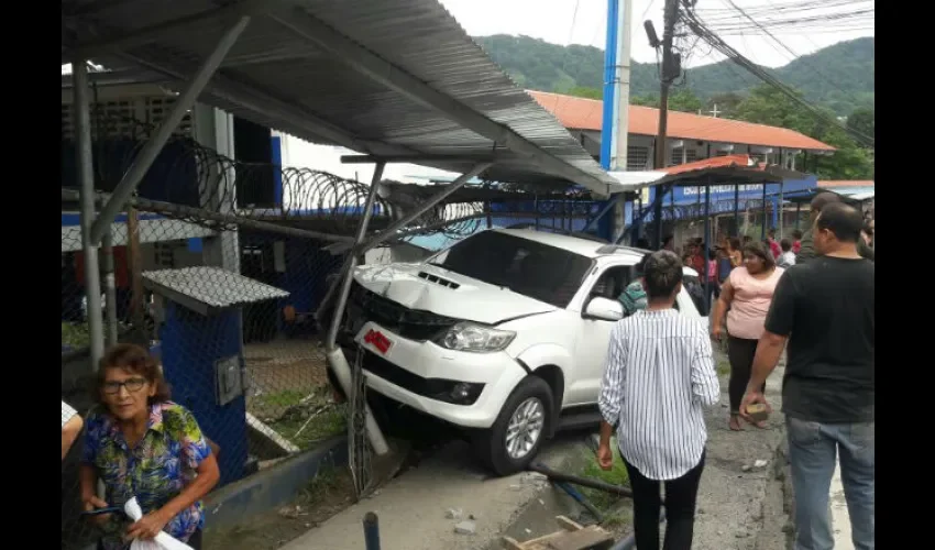 Accidente en Las Lajas