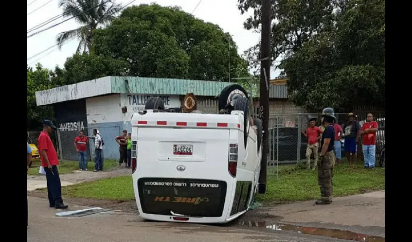 Accidente en Coclé