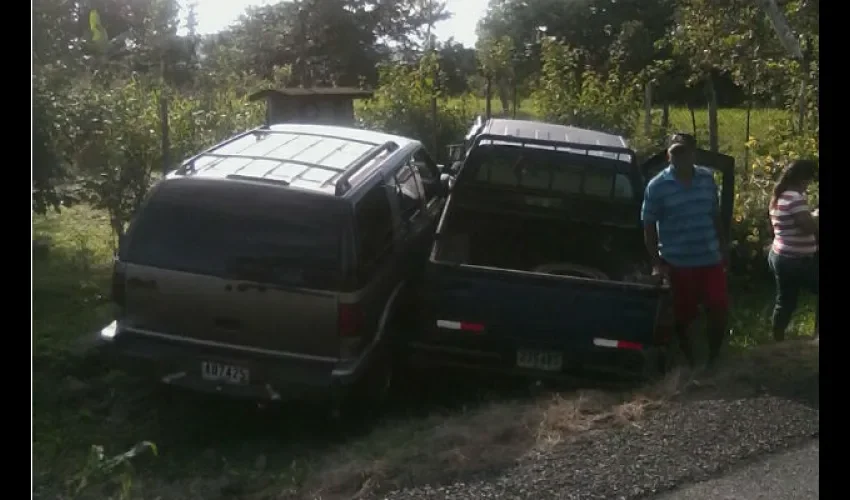 Accidente en Gualaca