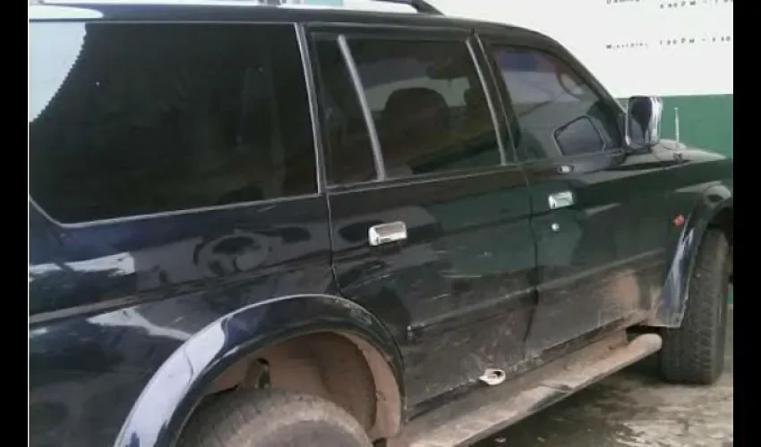 Vehículo hurtado en Gualaca