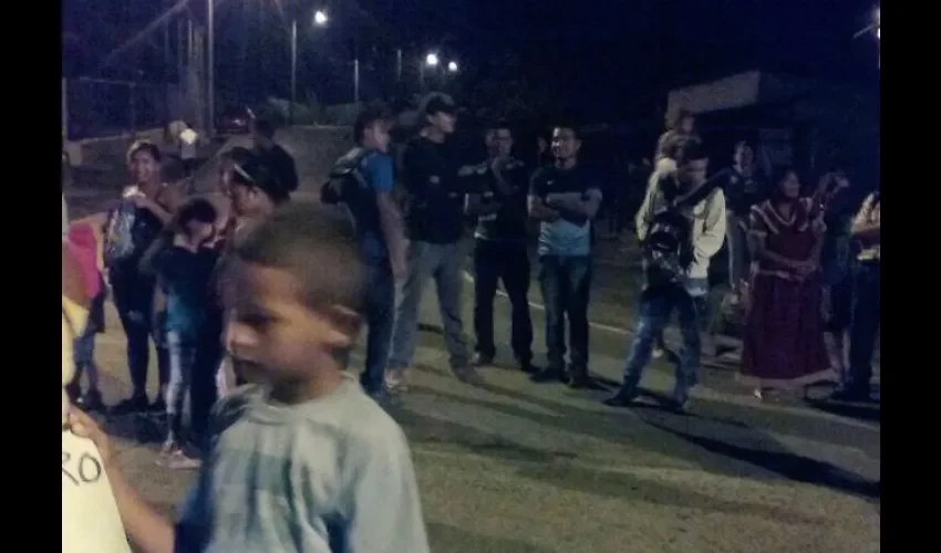 Protesta en Panamá Este 