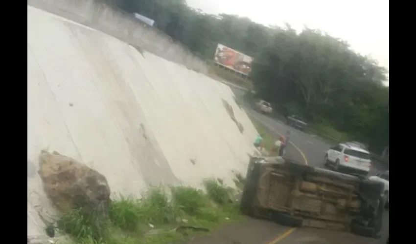 Accidente en oma Campana