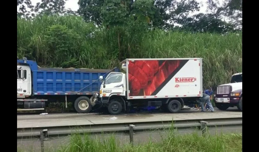 Accidente en Vía Centenario
