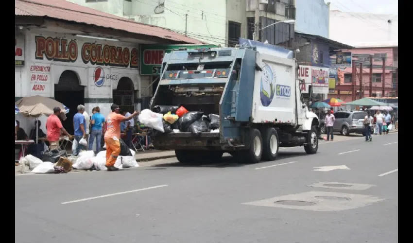 Basura en La Chorrera 