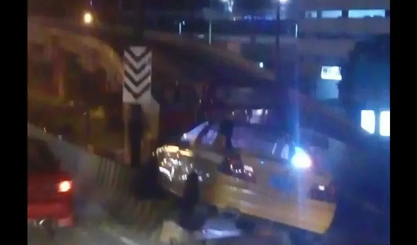 Accidente en Vía Israel y corredor Sur