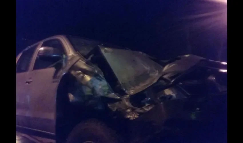 Accidente en vía Forestal 