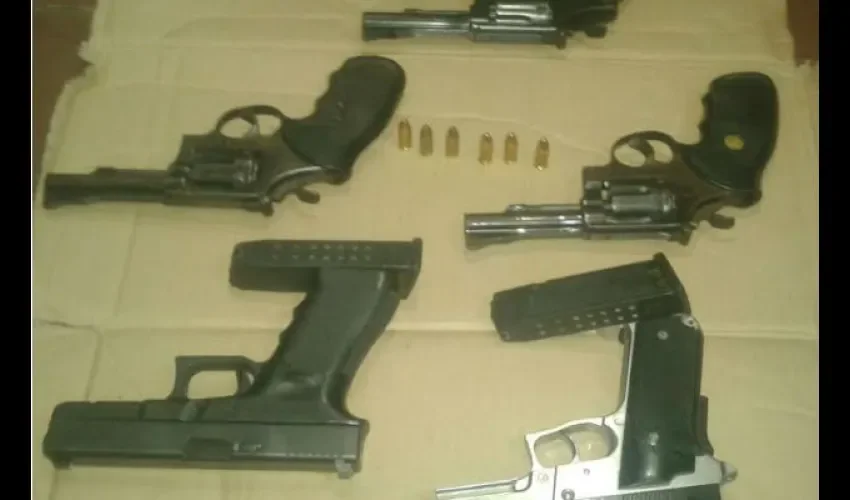 Decomisan armas en Chiriquí