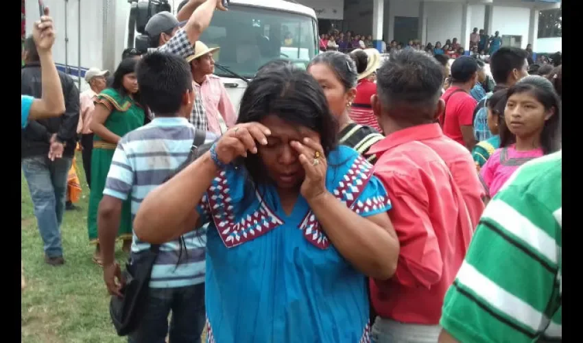 Indígenas protestan por Barro Blanco 