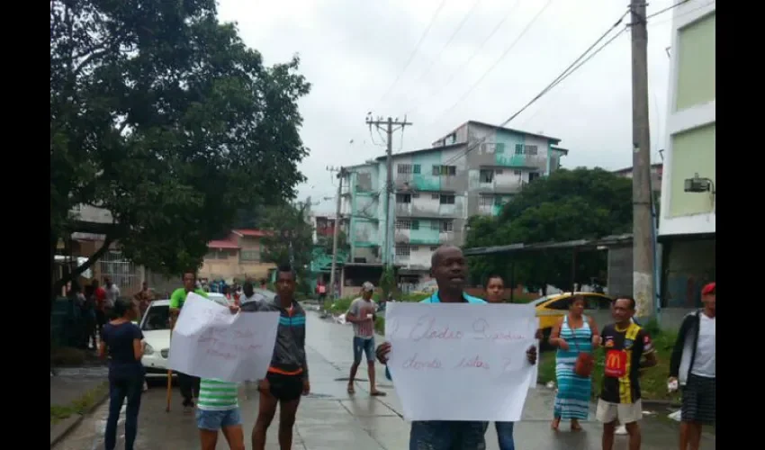 Protestan en El Chorrillo
