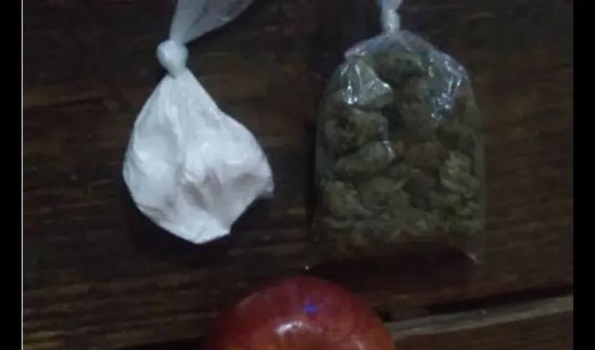 Policia Nacional incauta droga en  Los Santos