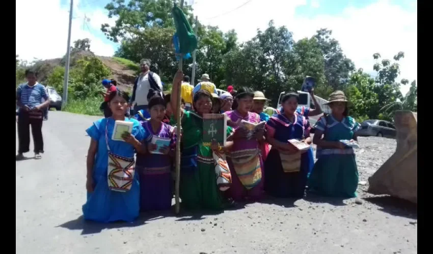 Indigenas de la  comarca Ngäbe-Buglé contra Barro Blanco