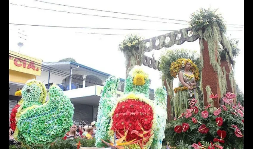 Desfile de las rosas de Volcán 