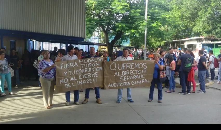 Protesta en Tocumen 