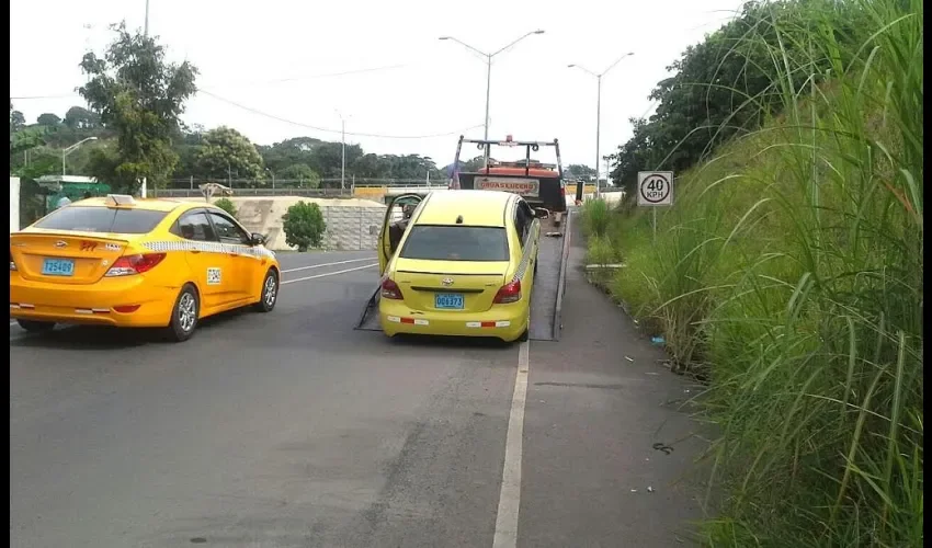 Taxistas en Arraiján 
