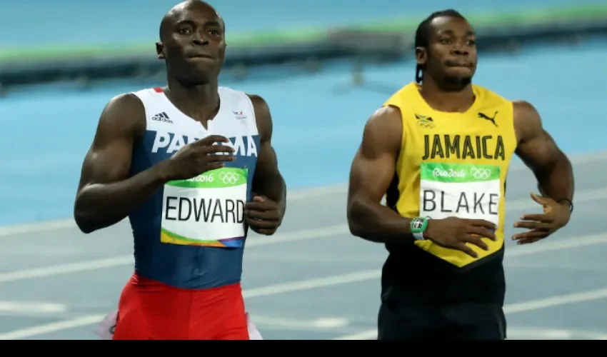 Alonso Edward (izq.) tuvo ayer jueves su mejor tiempo de la temporada. Foto: AP