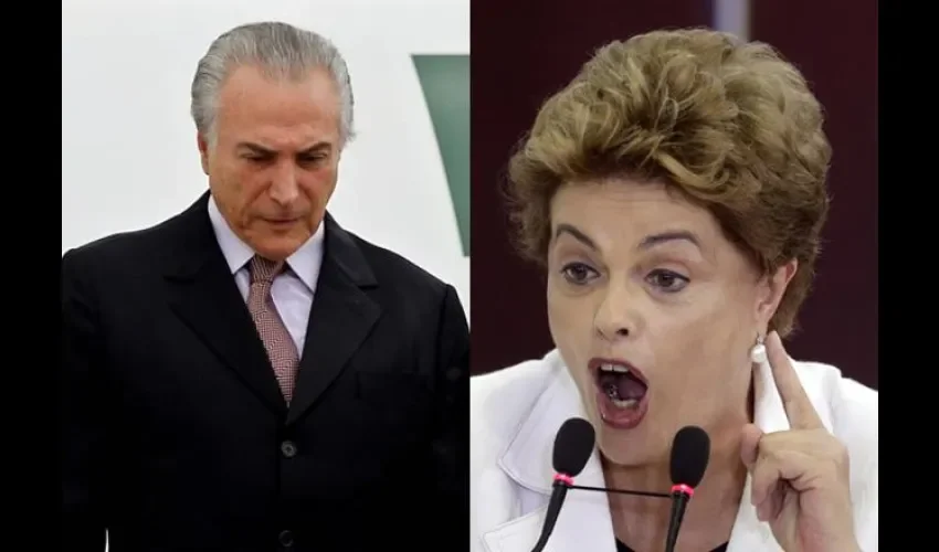 Dilma Rousseff y Michel Temer