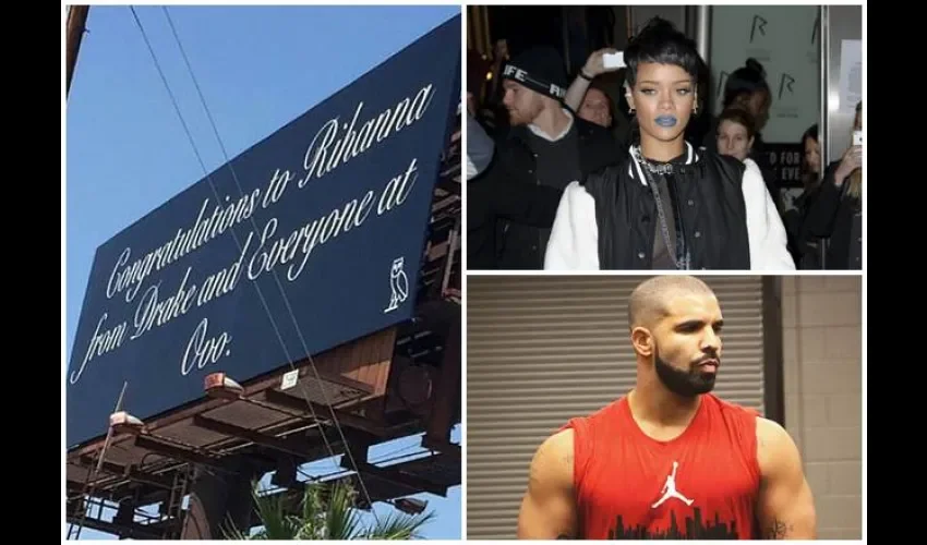 Rihanna y Drake. 