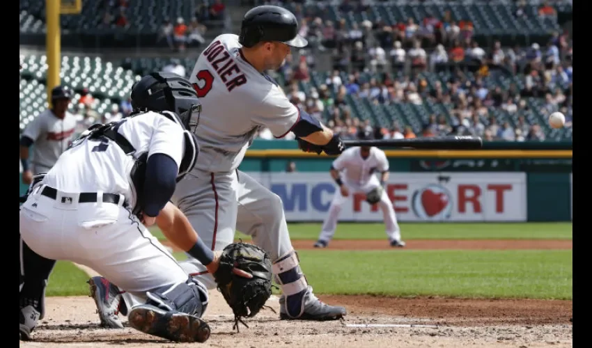 Brian Dozier es la figura ofensiva de los Mellizos./ Foto AP