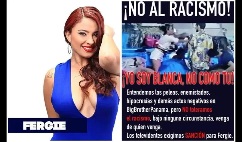 Fergie en Big Brother. 