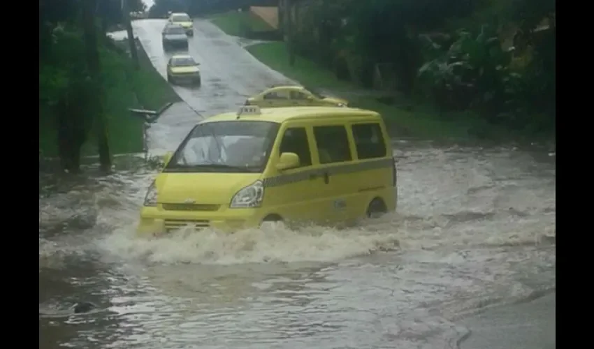 Lluvias en La Cabima