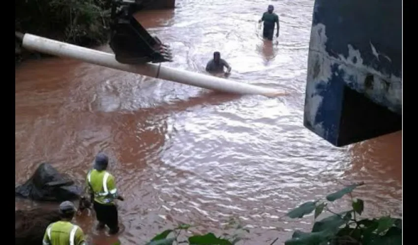 Fata de agua en Bugaba, Chiriquí