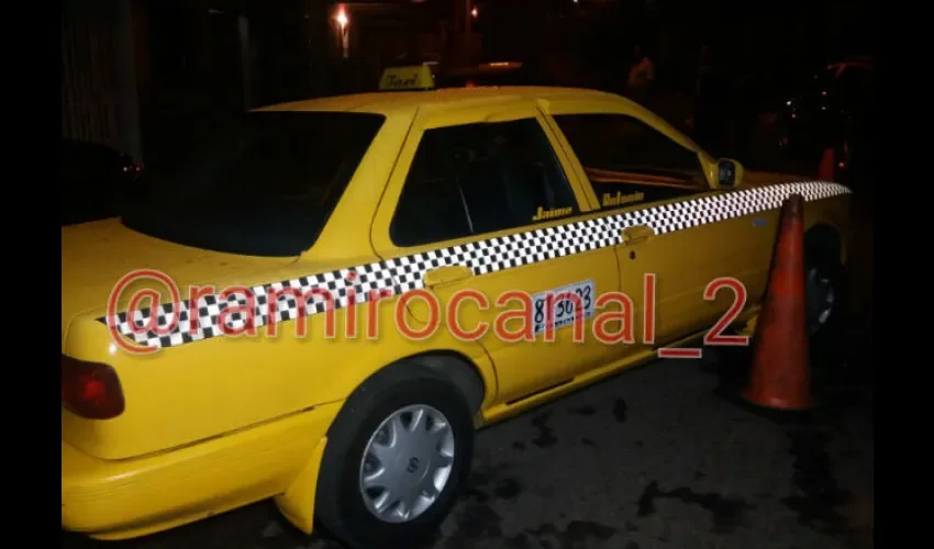 Hurtan un tanxi en Cerro Batea 