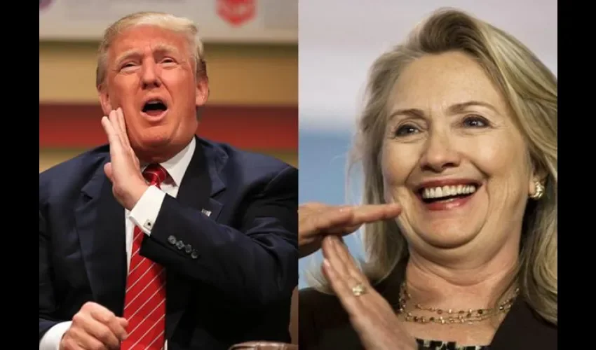 Donald Trump y Hillary Clinton