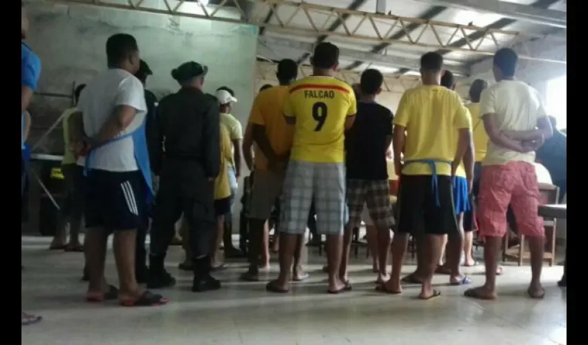 Privados de libertad en Los Santos 