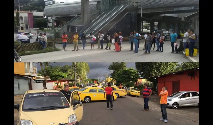 Protesta en Pedregal y San Isidro 