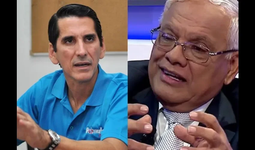 Romulo Roux y Jose Blandon