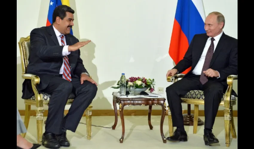 Nicolás Maduro y Vladimir Putin