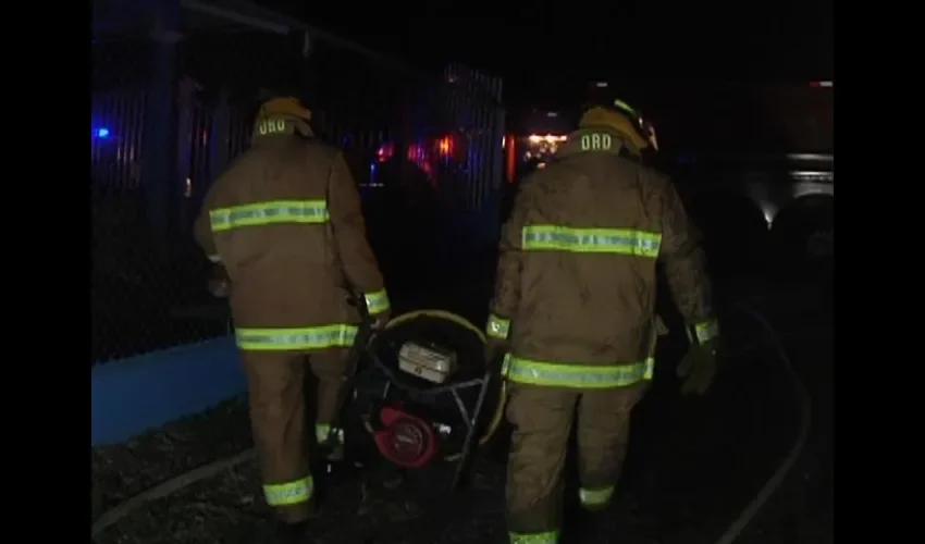 Fuego en Bocas del Toro