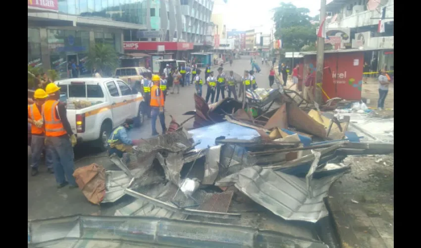 Operativo en Calidonia 