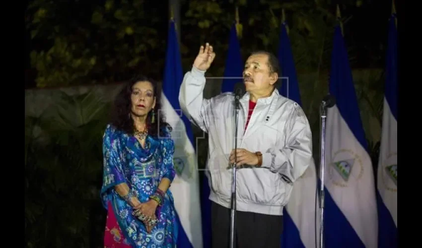 Daniel Ortega y Rosario Murillo 