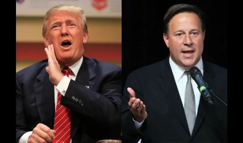  Juan Carlos Varela y Donald Trump