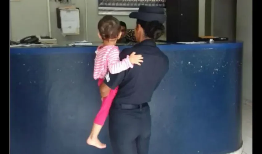 Menor encontrada sola en Bugaba 