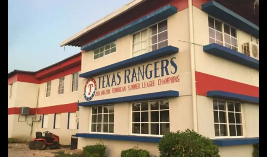 Instalaciones de los Rangers de Texas en República Dominicana./ Foto Cortesía