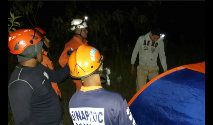 Rescate en Volcán Barú 