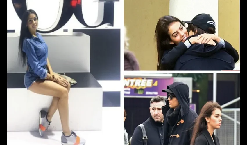 Cristiano se vio muy cariñoso con la chica. Foto/ Redes sociales