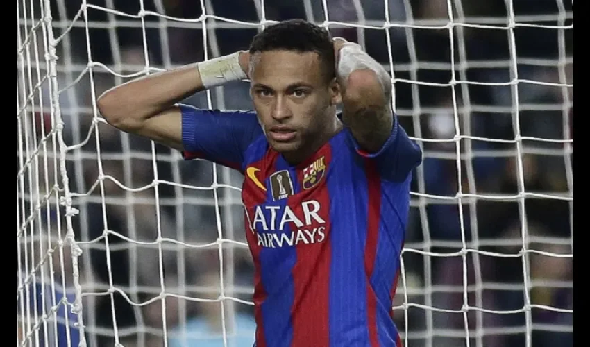 Neymar está bajo la lupa. Foto/AP