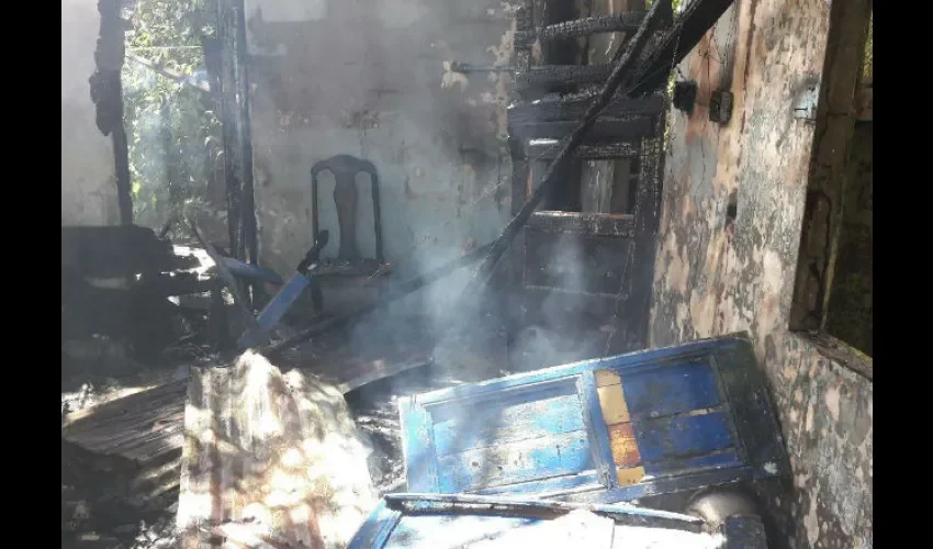 Incendio en ElChorro de La Chorrera