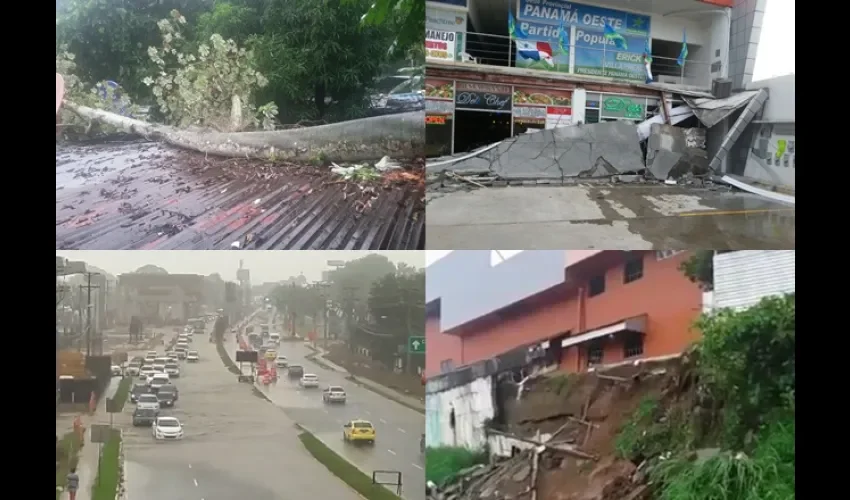 Lluvia en Panamá