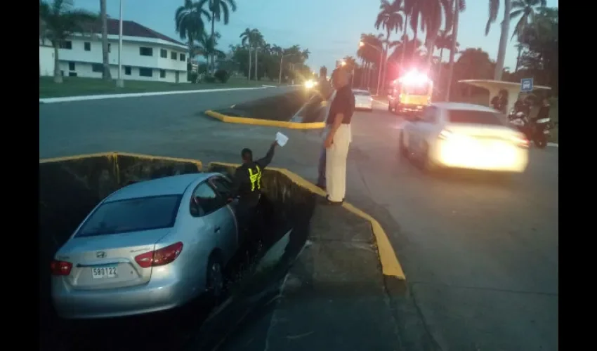 Accidente en Howard, Panamá Pacífico.